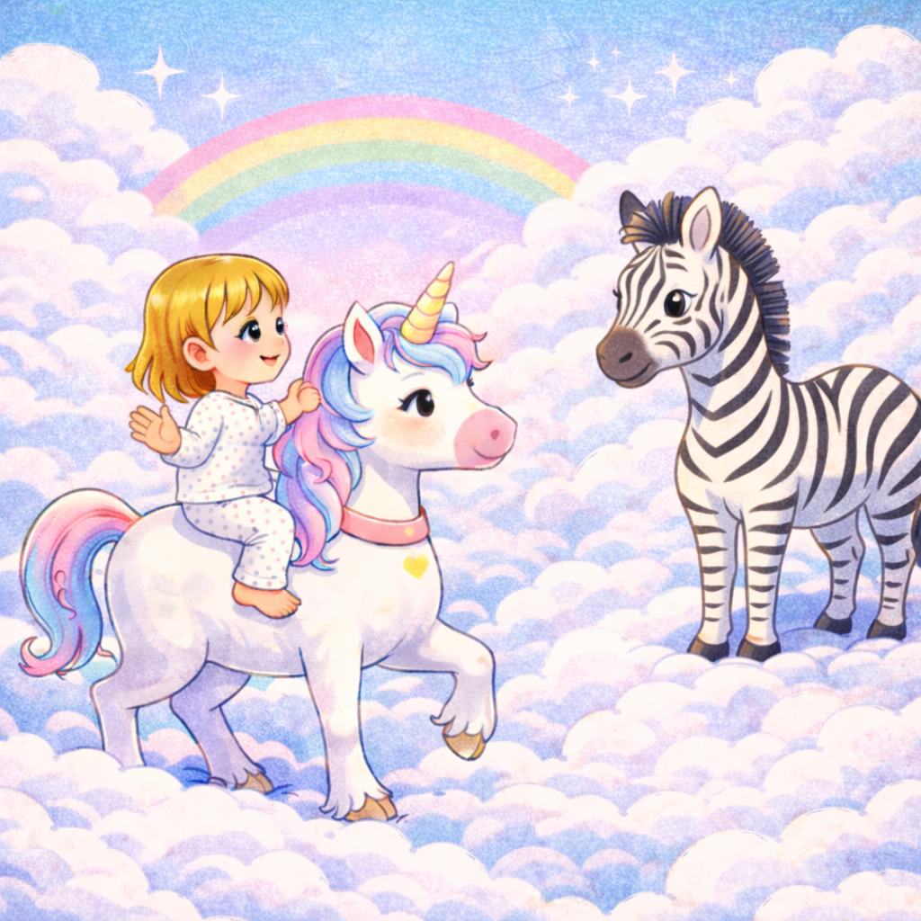 Odaia saludando a una cebra